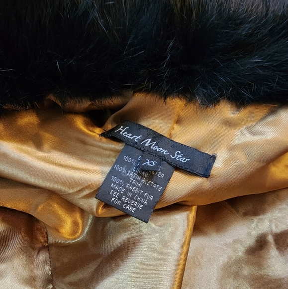 HEART MOON STAR COAT SZ Xsm - Picture 11 of 16